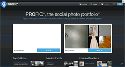 Desktop Screenshot of beta2.propic.com
